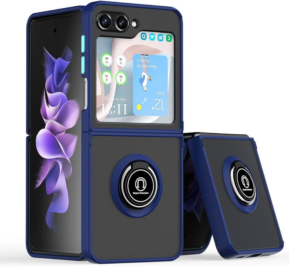 Coque bague de couleur - SAMSUNG Z FLIP 4