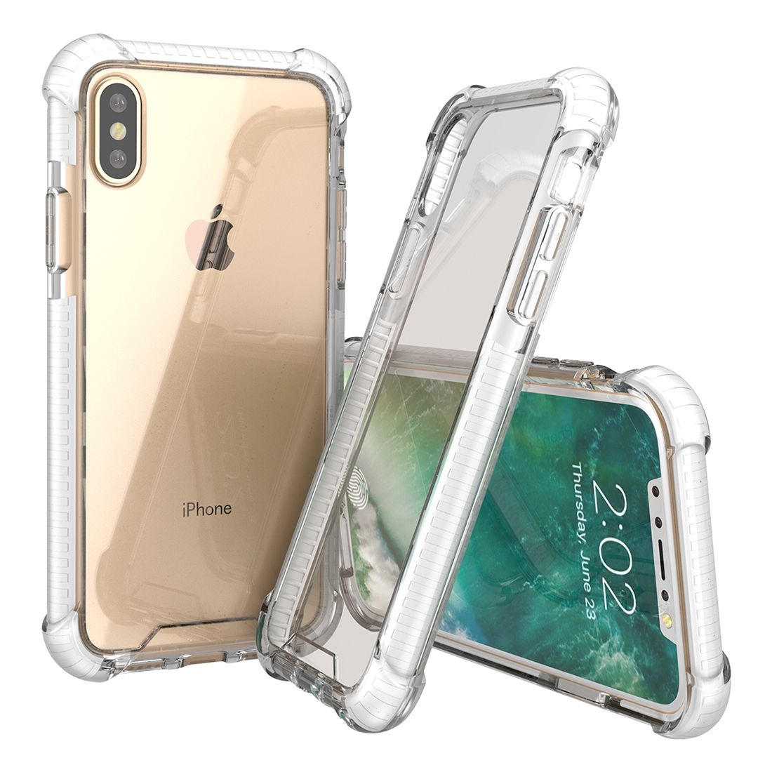 Coque Transparente Renforcée Bumper - iPhone 13