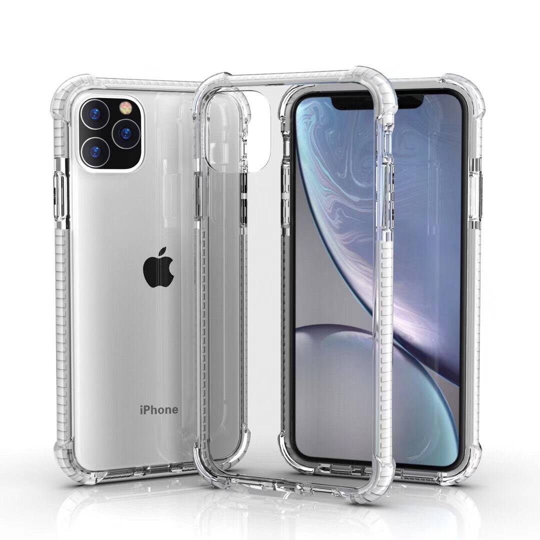 Coque Transparente Renforcée Blanche - iPhone 11