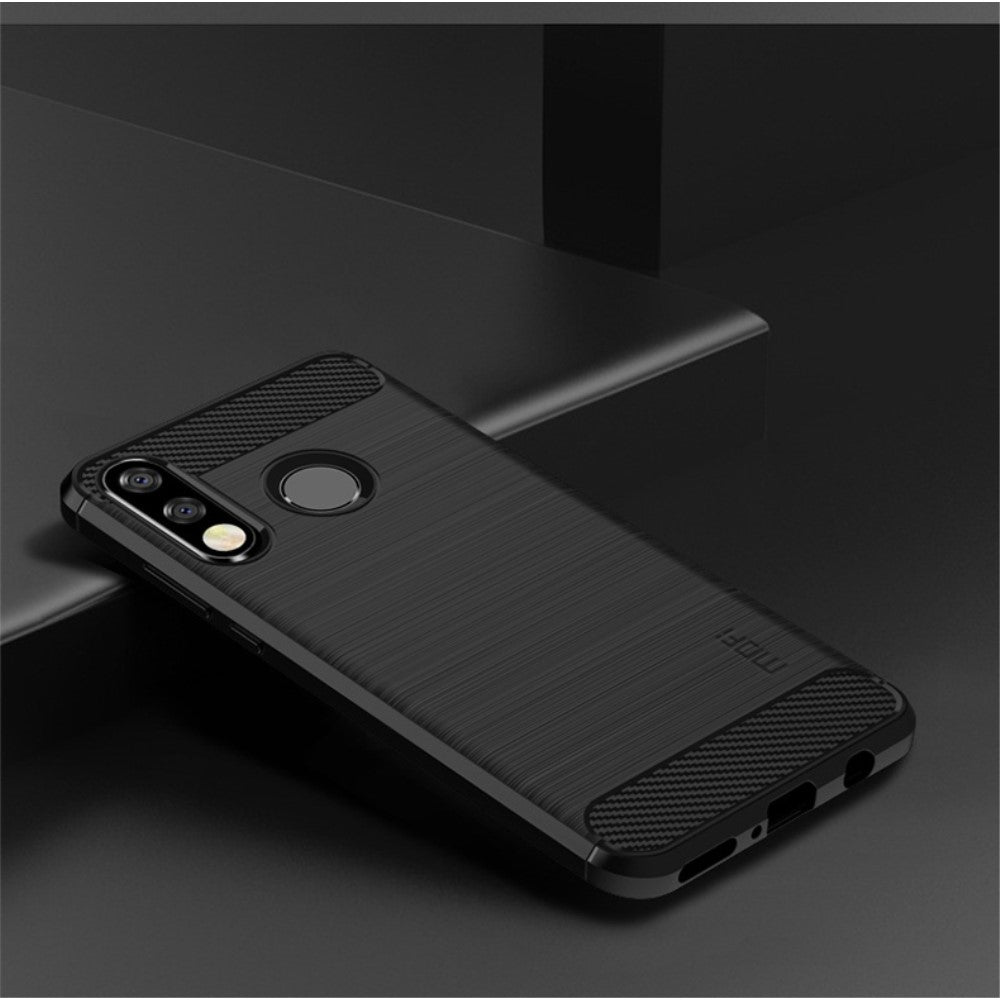 Coque de protection Carbone noir Huawei P30 Lite