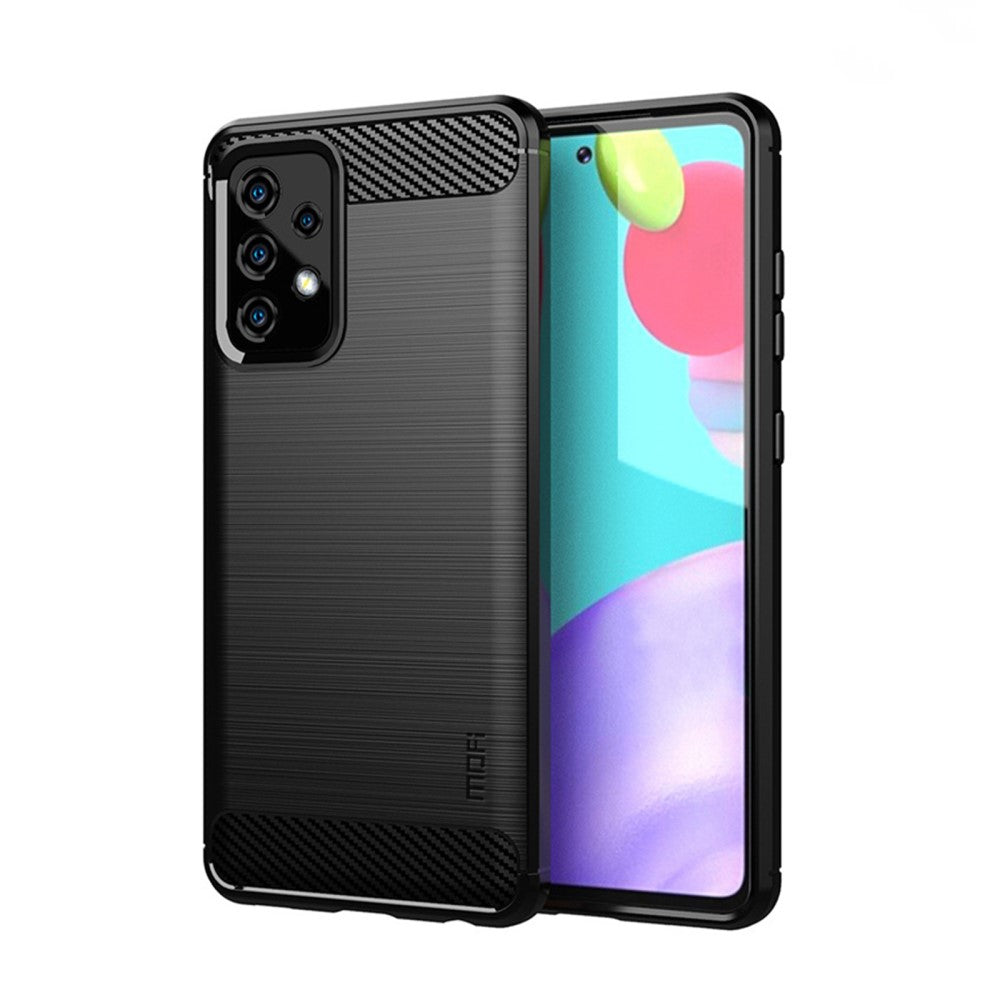 Coque de protection Carbone noir Samsung Galaxy A52 4G_5G