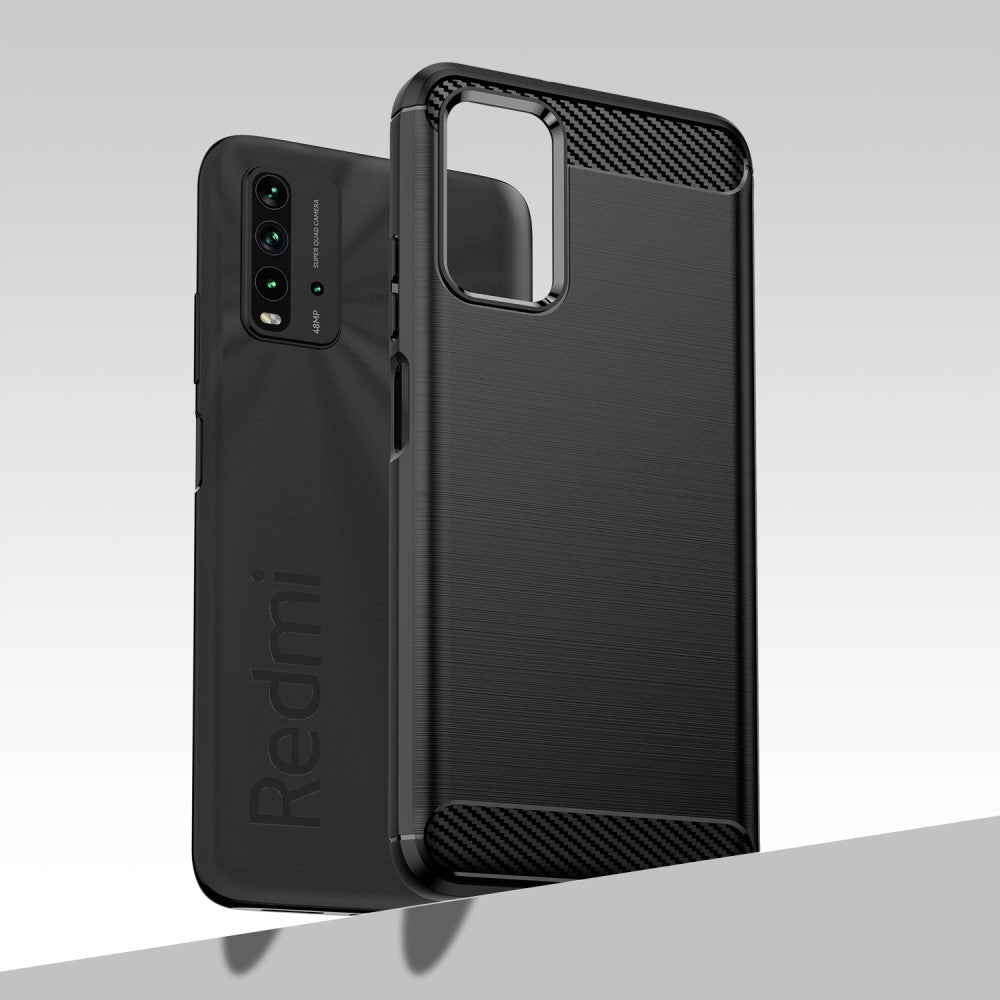 Coque de protection Carbone noir Xiaomi Redmi 9T
