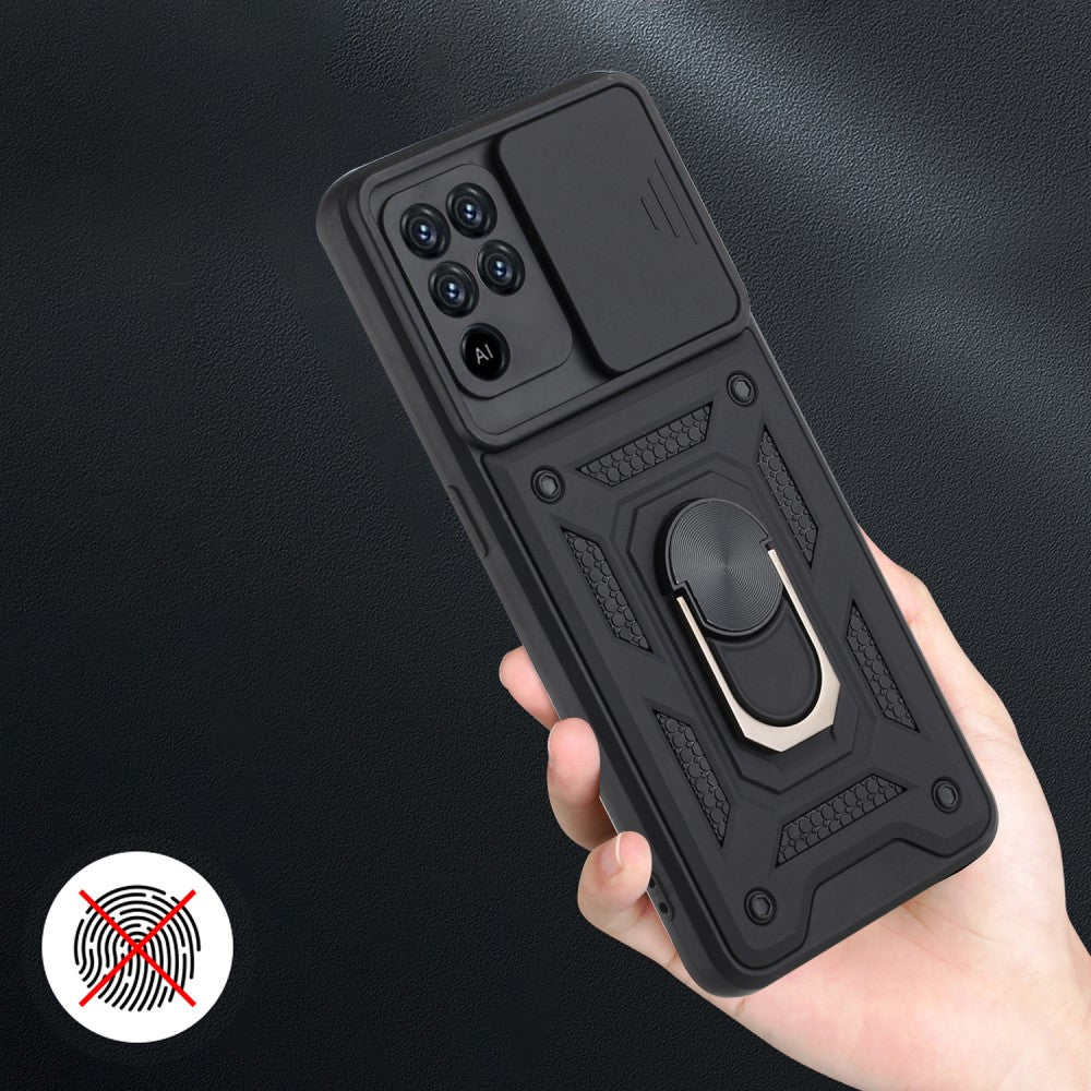 Coque de protection bague NOIR Oppo A94 4G
