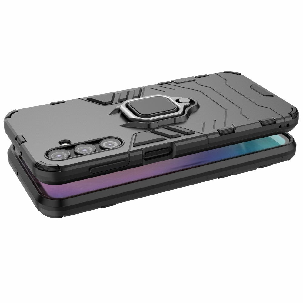 Coque de protection noir bague Samsung A34 A54