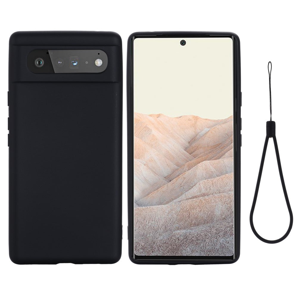 Coque de protection silicone noir Google Pixel 6