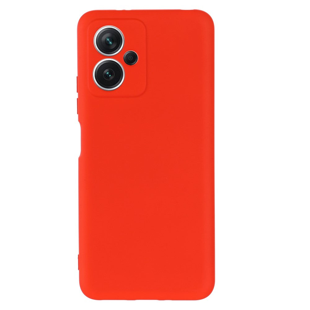 Coque de protection silicone rouge Xiaomi Redmi Note 12 Pro 5G