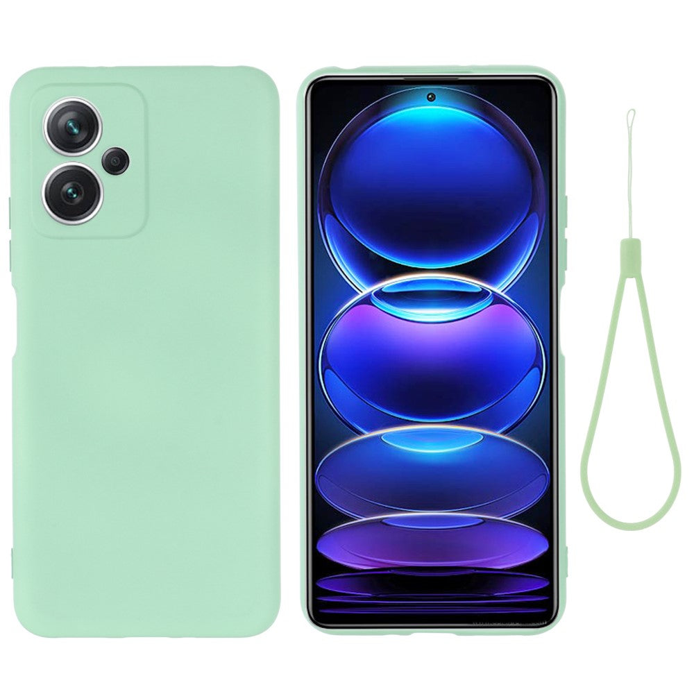 Coque de protection silicone vert Xiaomi Redmi Note 12 Pro 5G