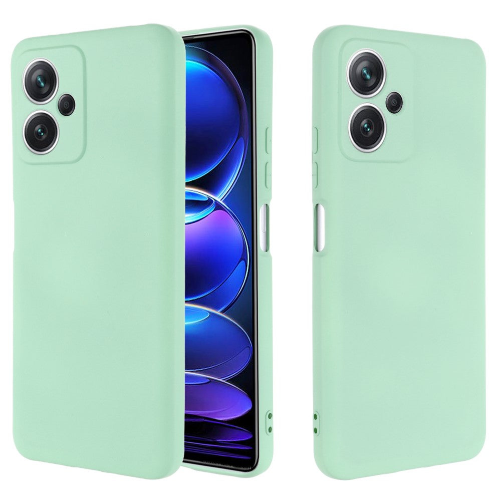 Coque de protection silicone vert Xiaomi Redmi Note 12 Pro 5G