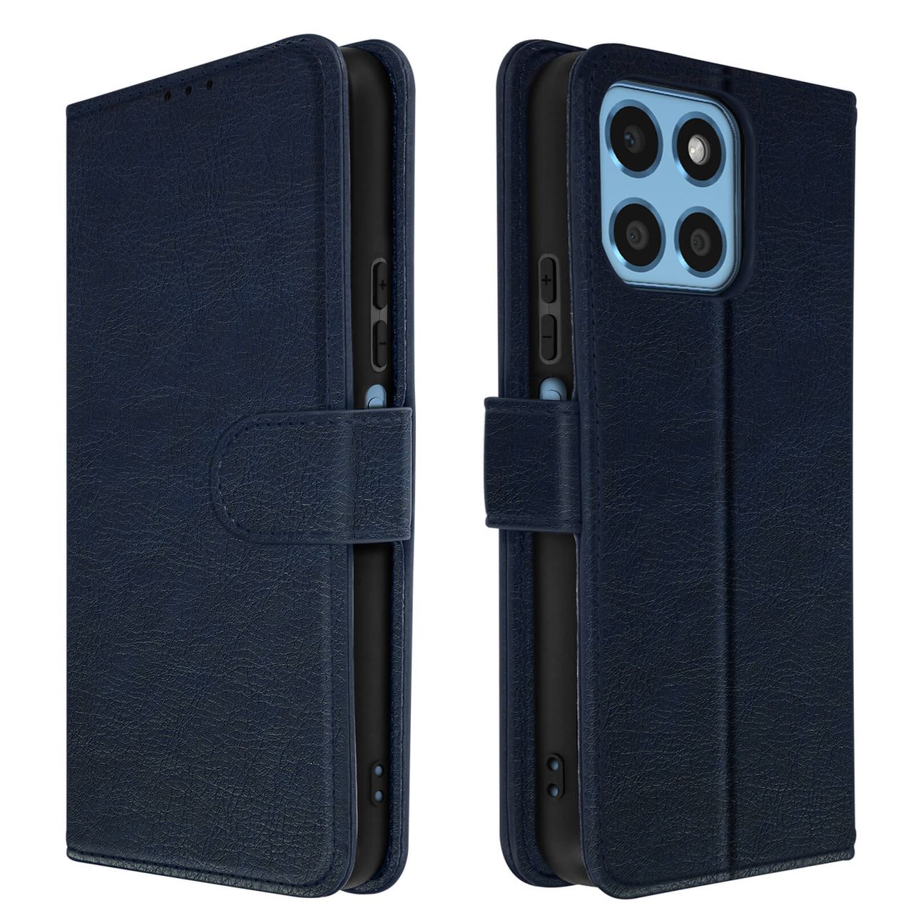 Étui portefeuille bleu - REDMI NOTE 13 4g