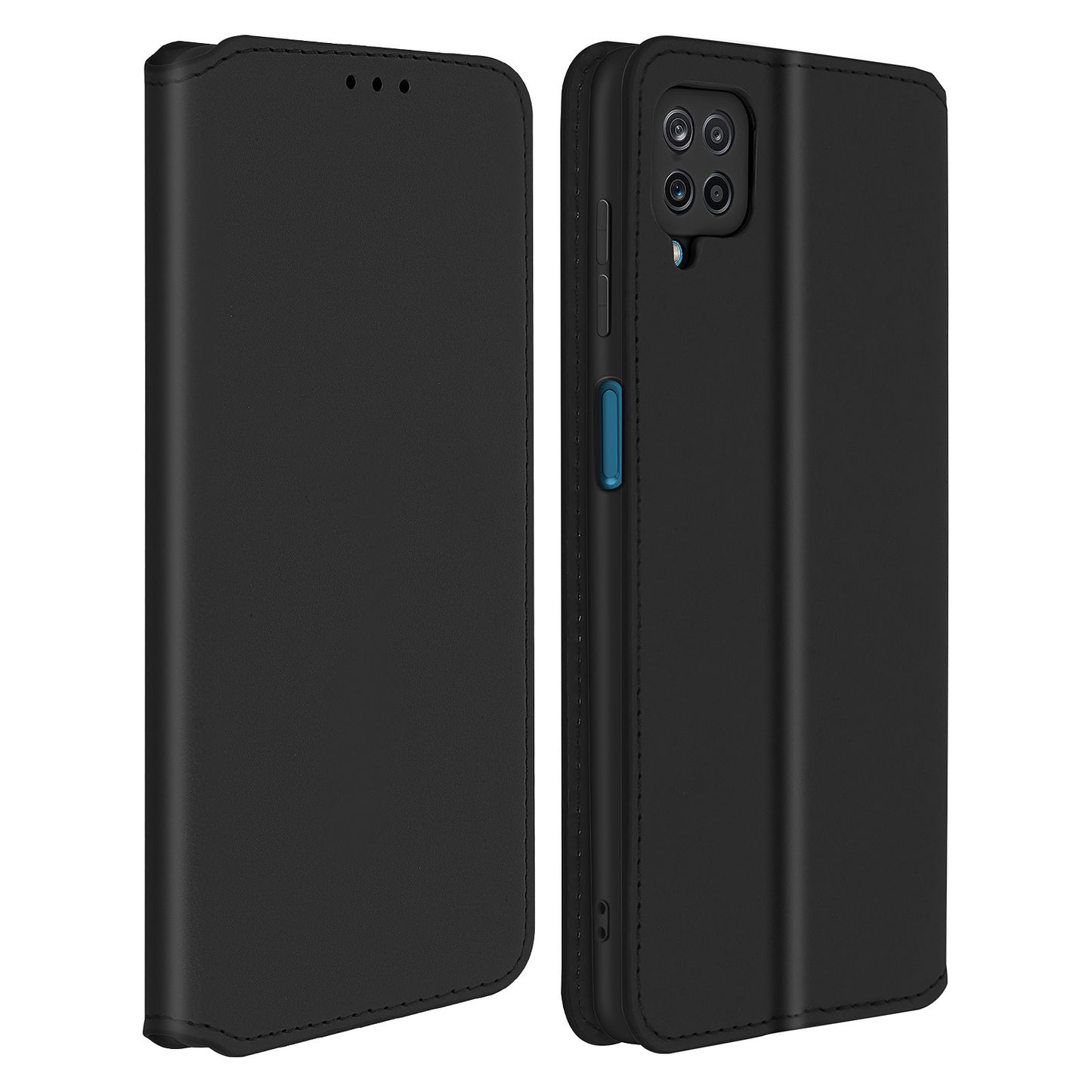 Etui portefeuille noire samsung A12