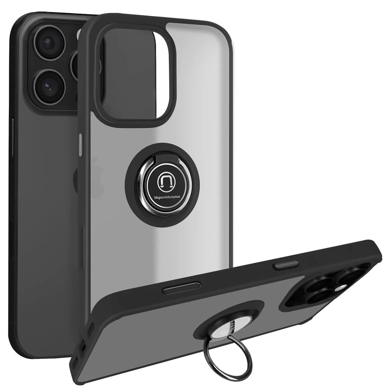 Coque bague rigide de couleur - iPhone 13