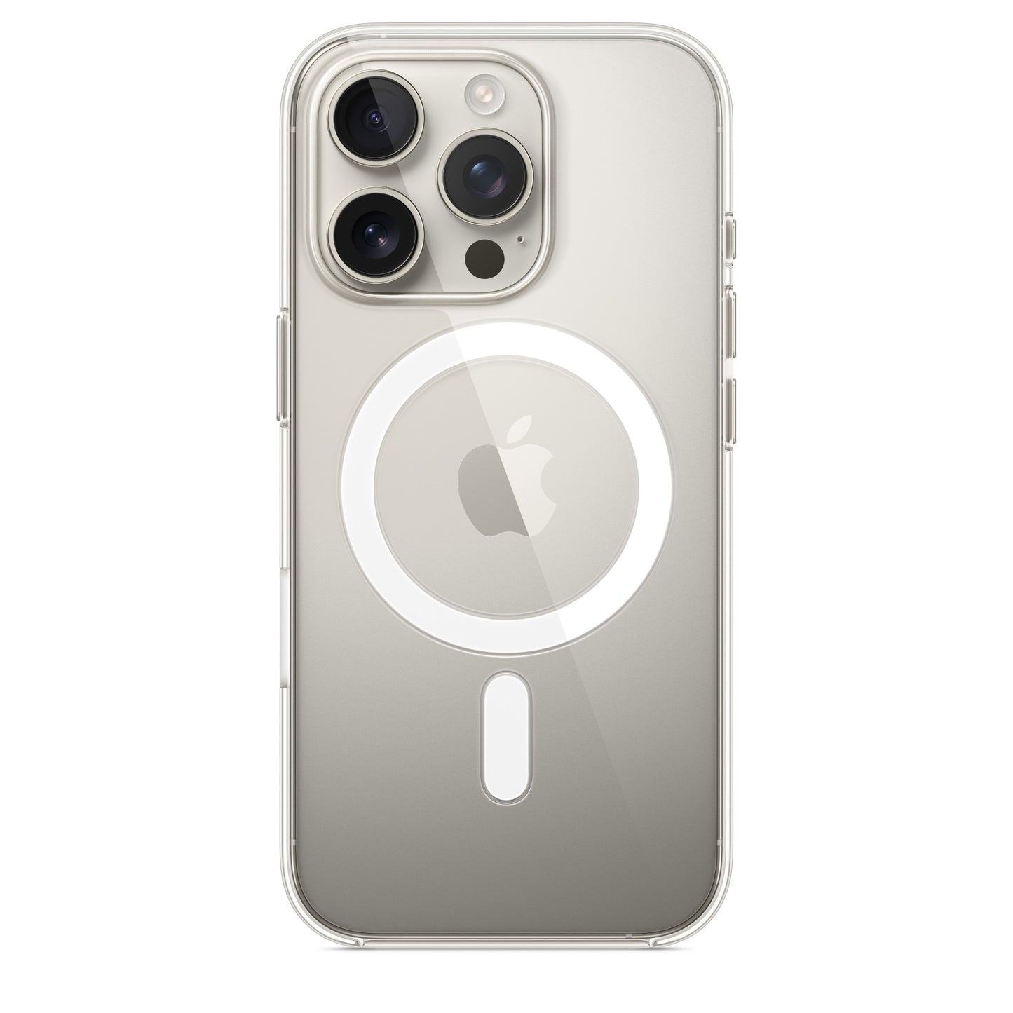 Coque magsafe silicone transparent - IPhone 16 PROMAX