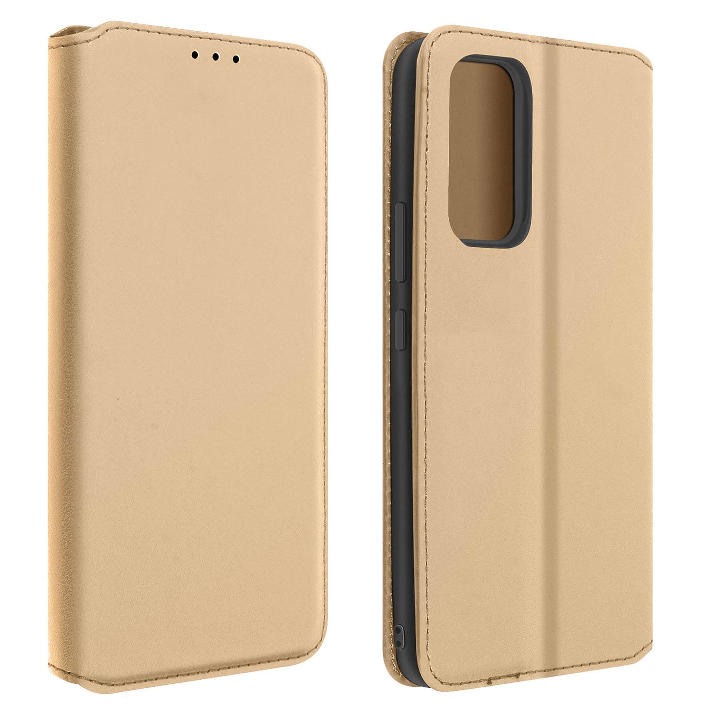 SAMSUNG A53 - Étui portefeuille doré