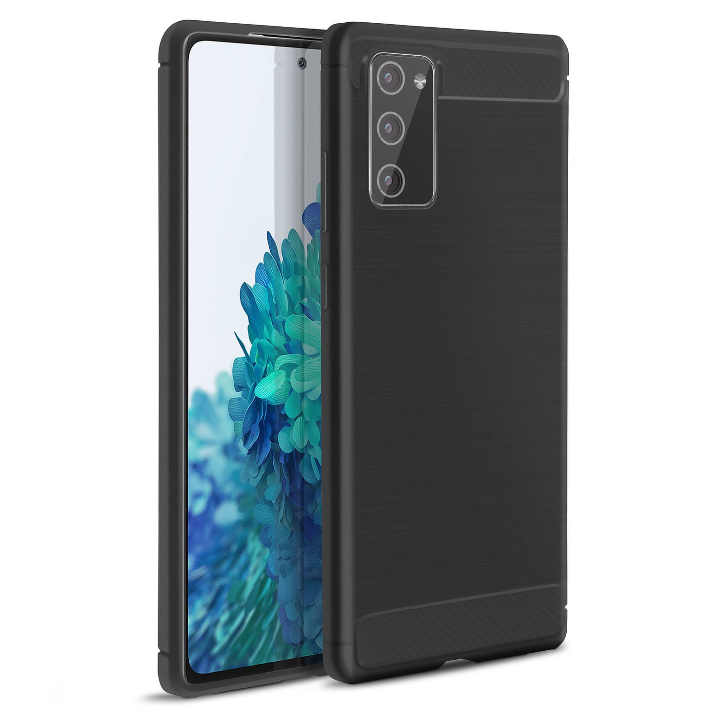 Coque Carbone Noire - Samsung Galaxy S20