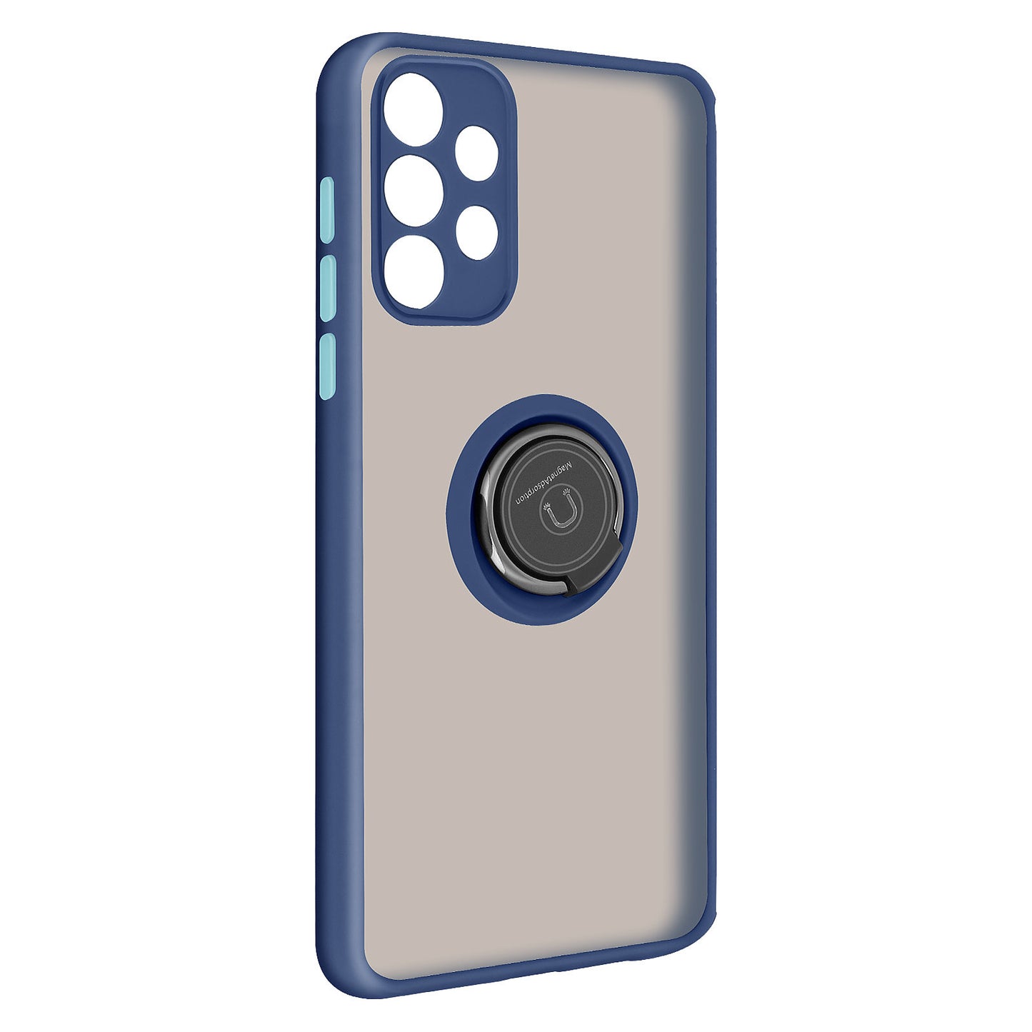 SAMSUNG A52 - Coque bague bleue
