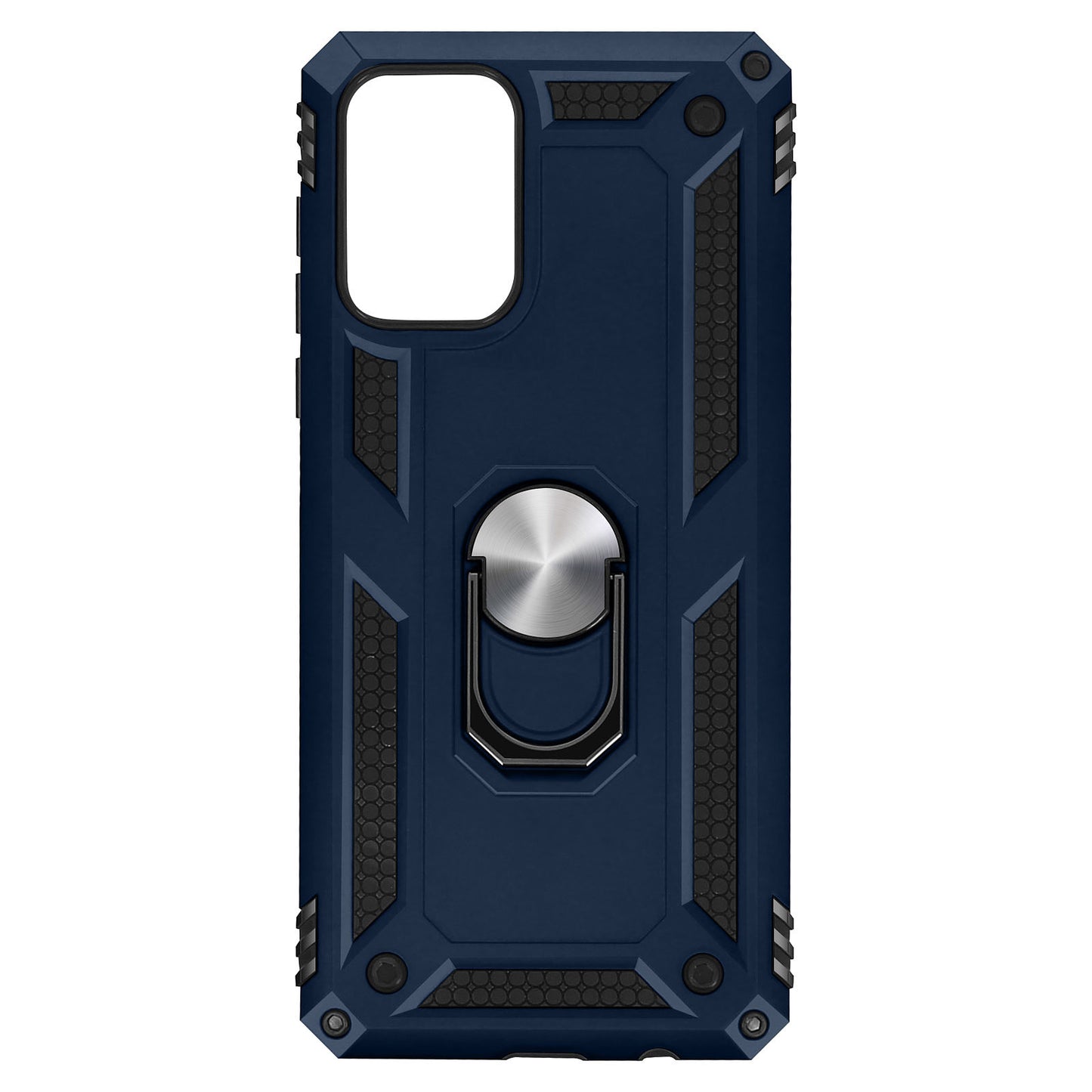 SAMSUNG A52 - Coque bague renforcée bleue