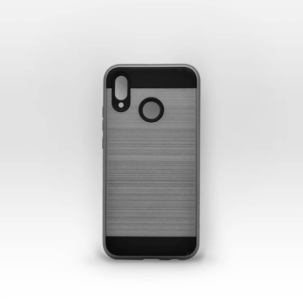 P20 Lite - Coque Carbone Argent