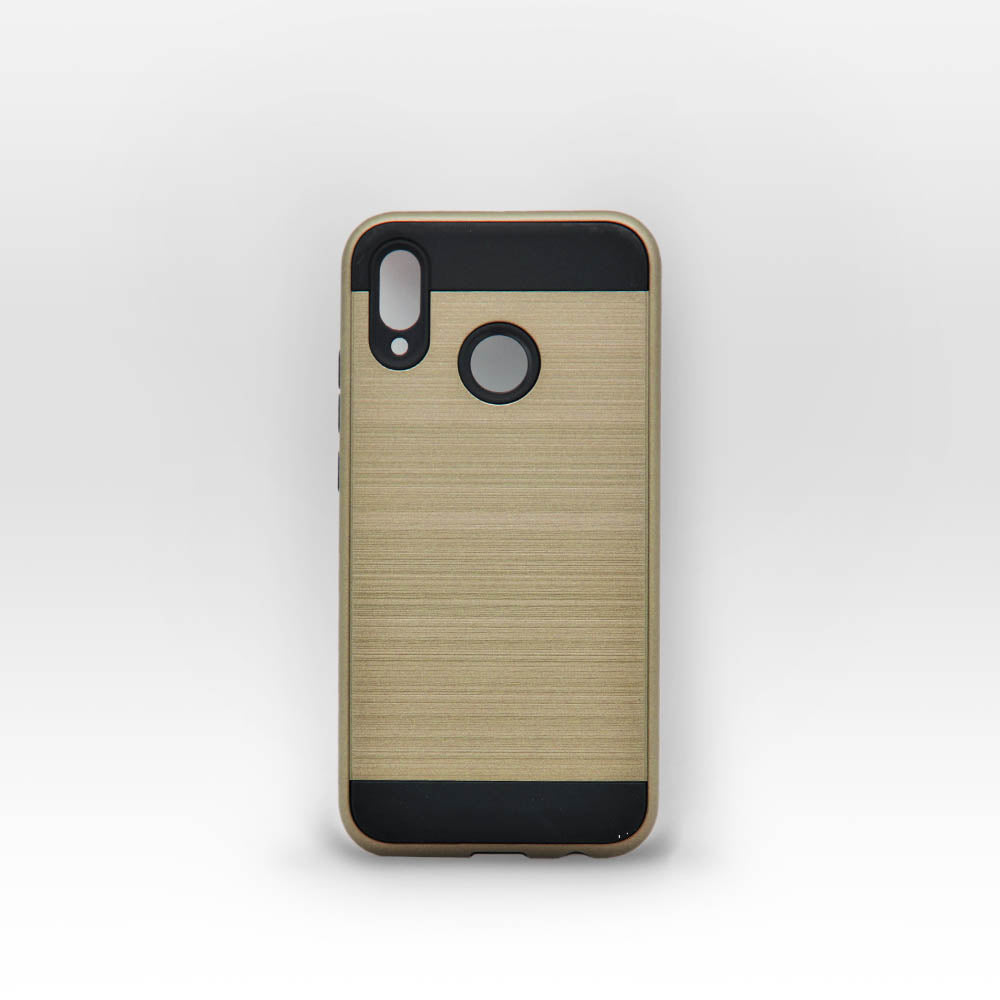 P20 Lite - Coque Carbone Or