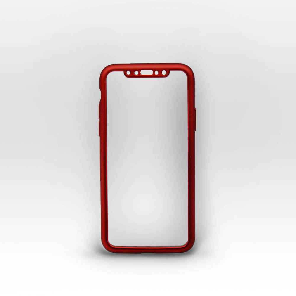 Coque 360 IPhone X/XS Rouge