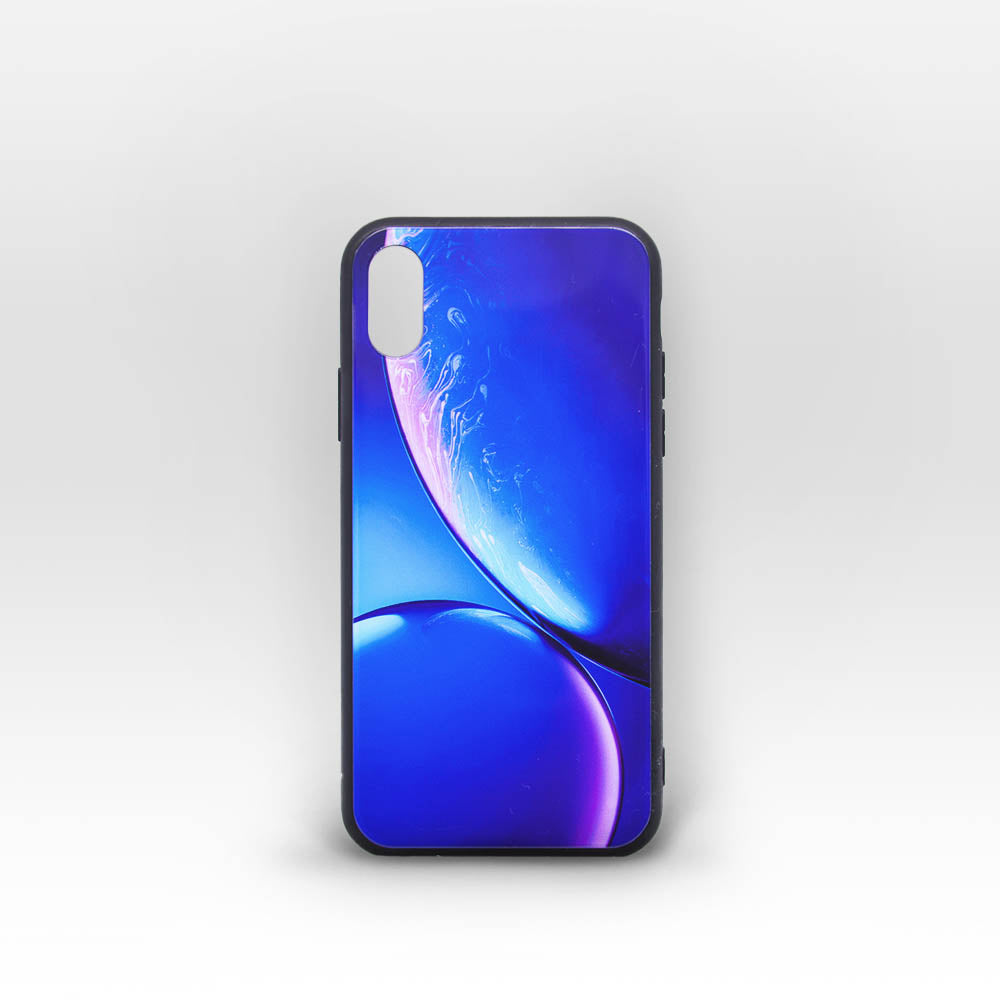 Coque Motif Planète Bleu IPhone X/XS