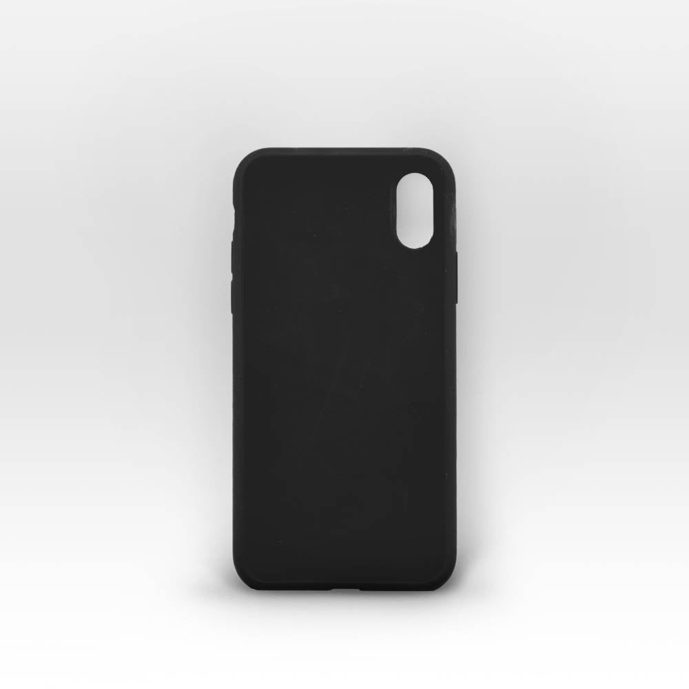Coque Silicone Noire IPhone X/XS