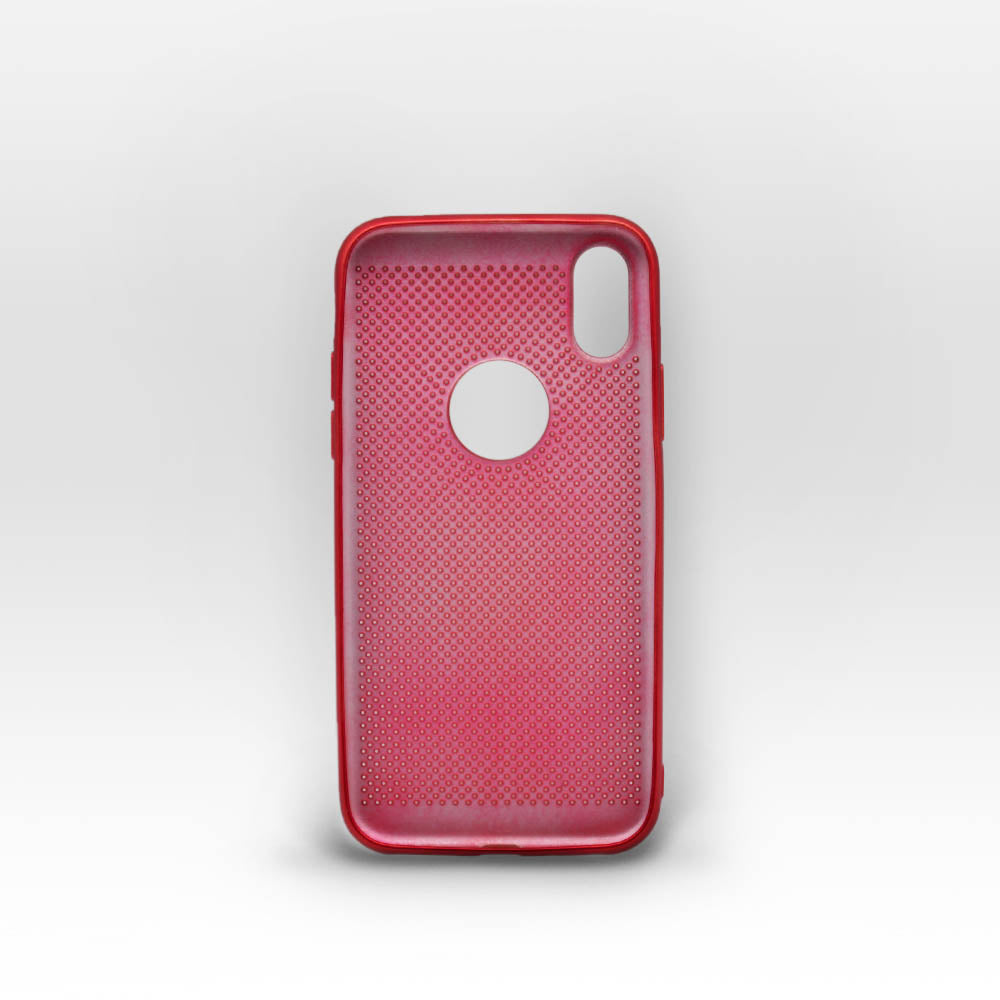 Coque Grille Rouge IPhone X/XS