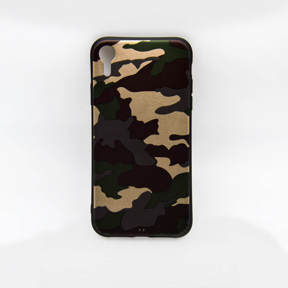 Coque camo foncé IPhone XR