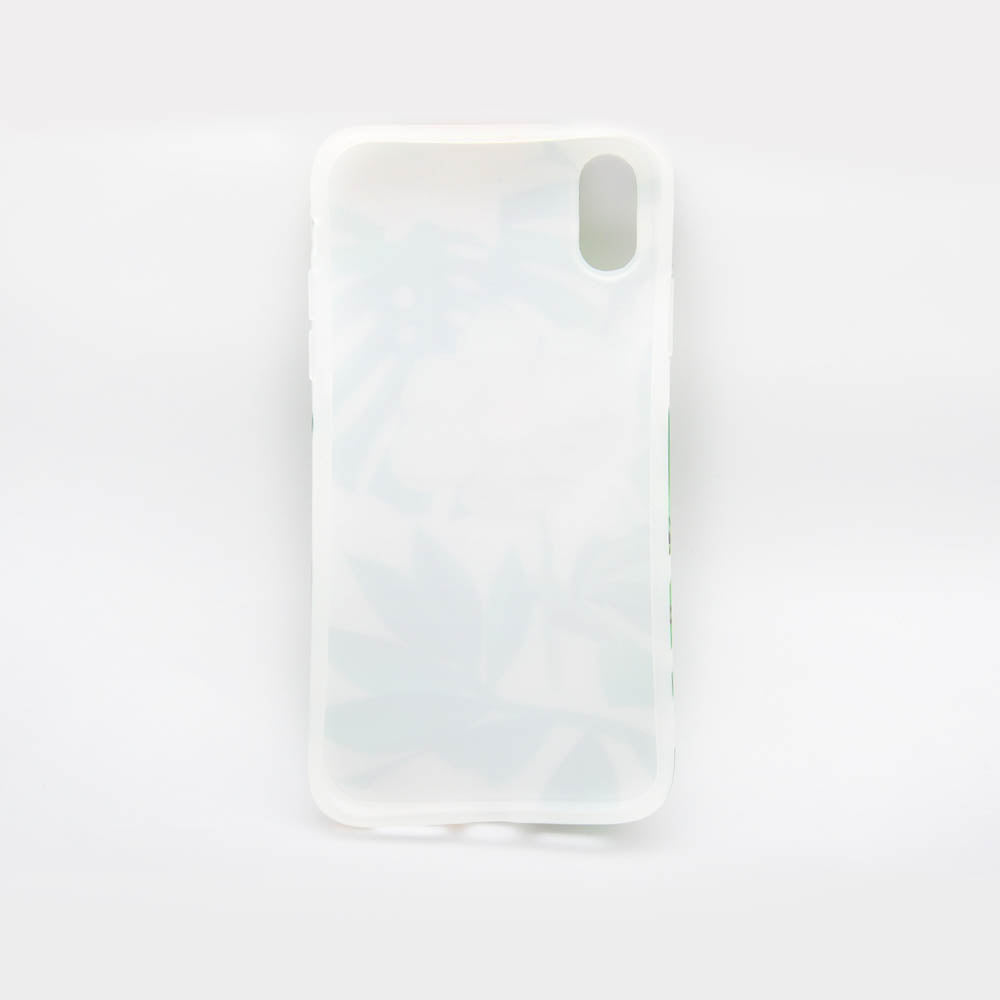 Coque motif feuilles fleur IPhone XR