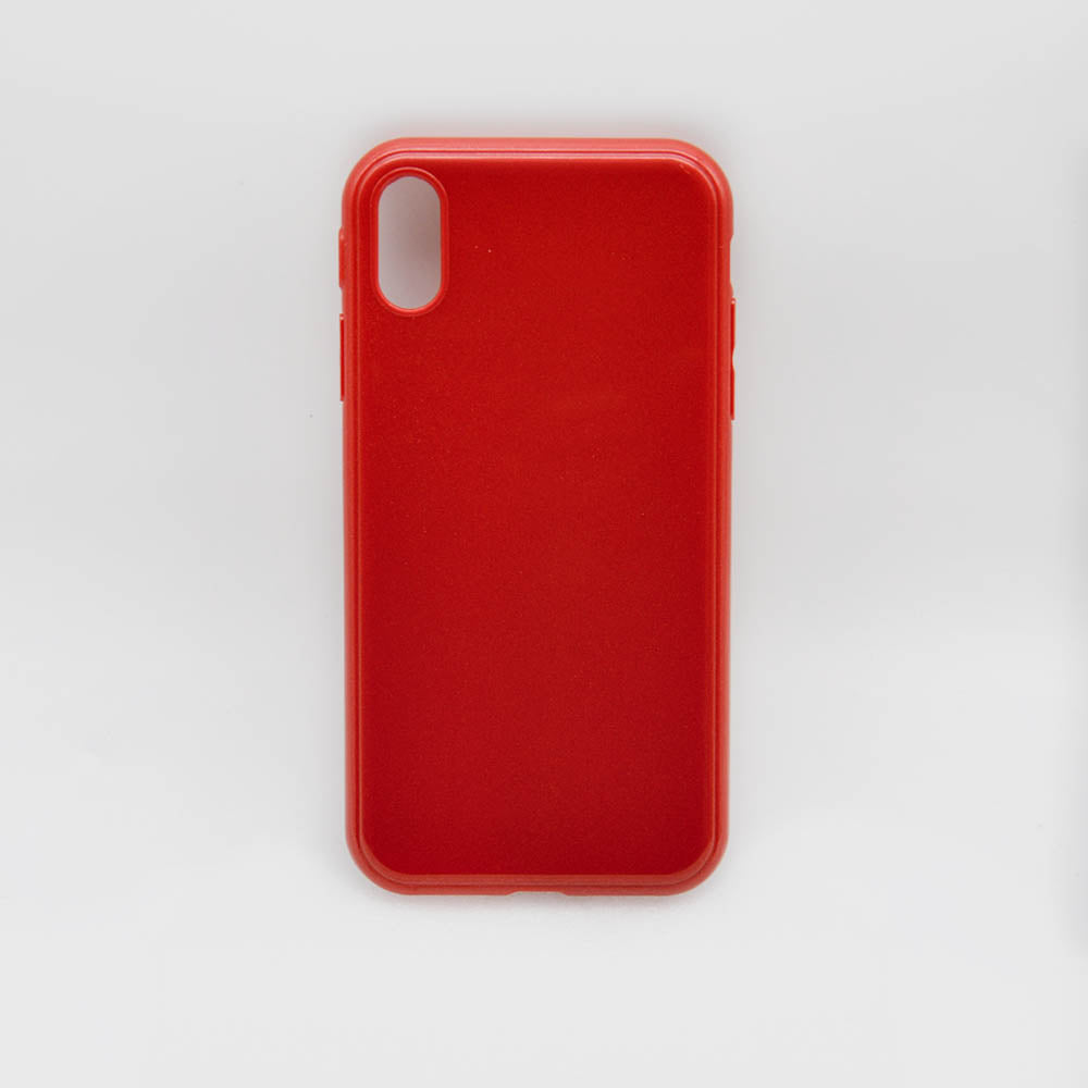 Coque Paillette IPhone XR Rouge