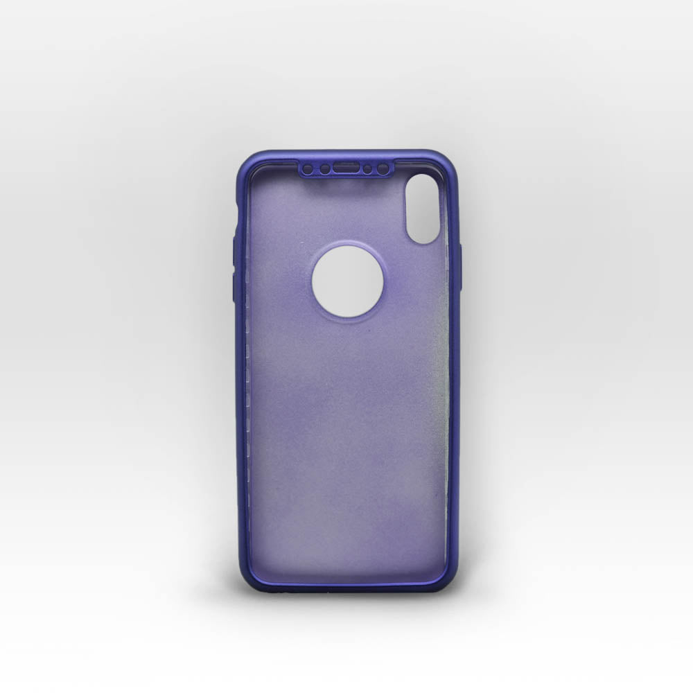 Coque 360 IPhone XS Max Bleu