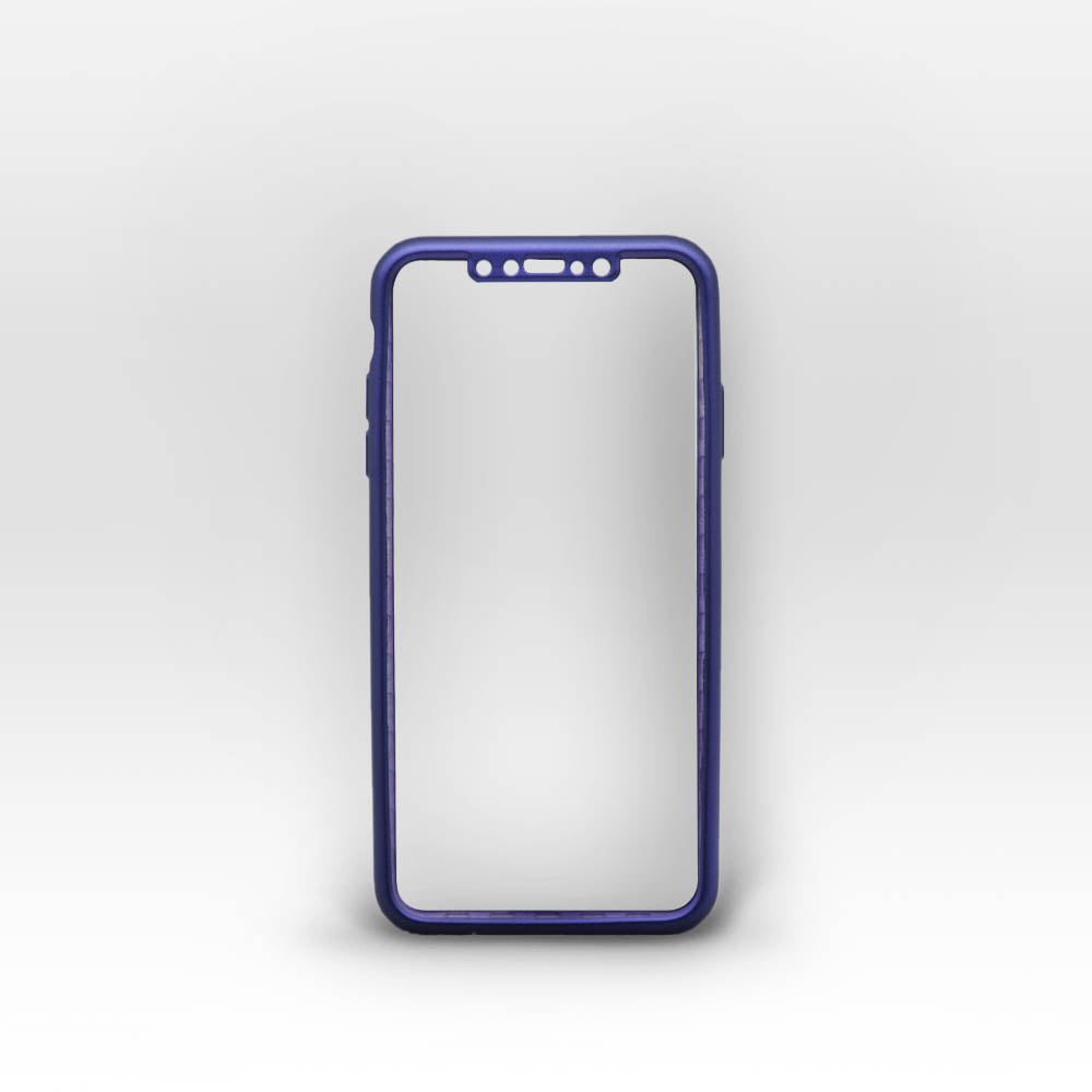Coque 360 IPhone XS Max Bleu