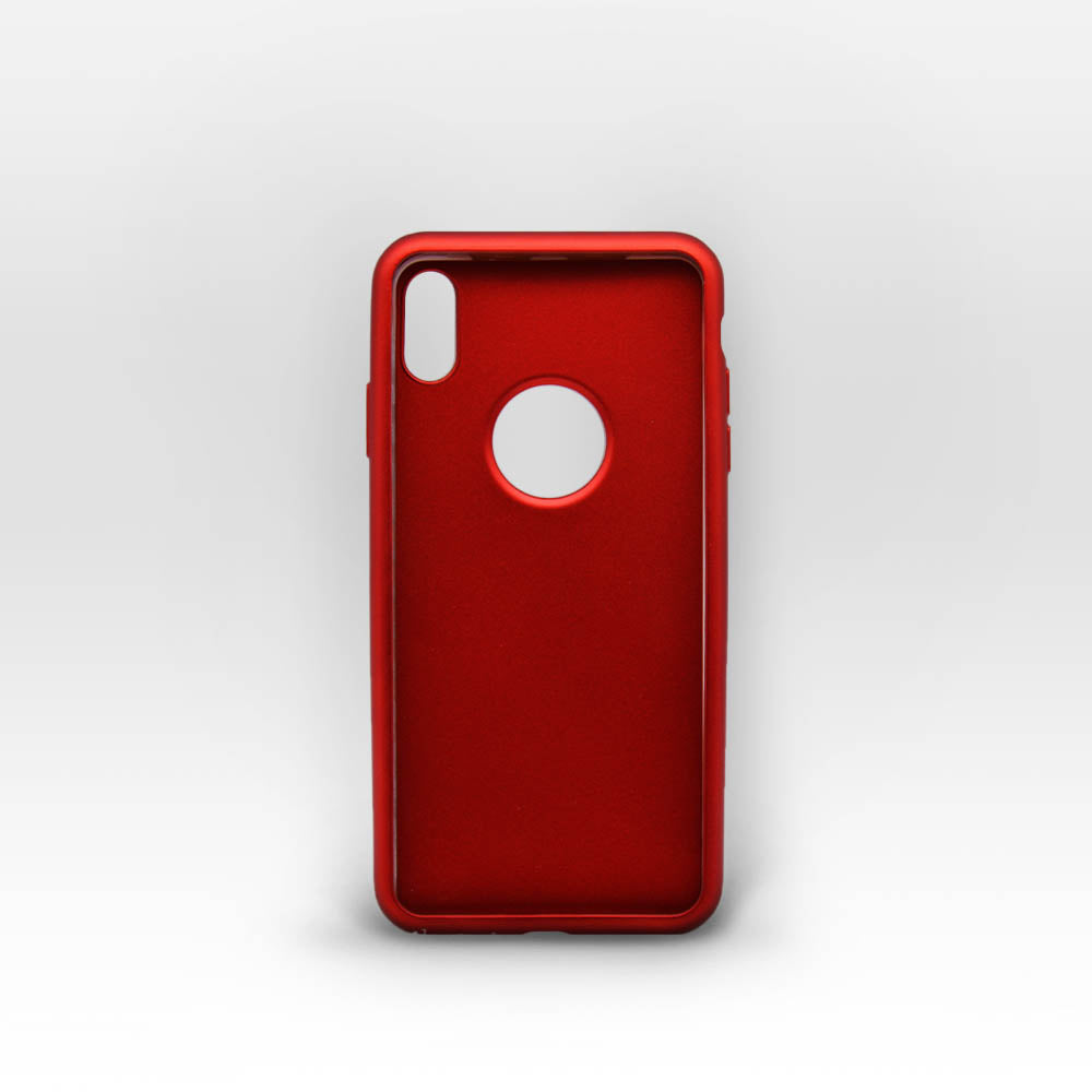 Coque 360 IPhone XS Max Rouge