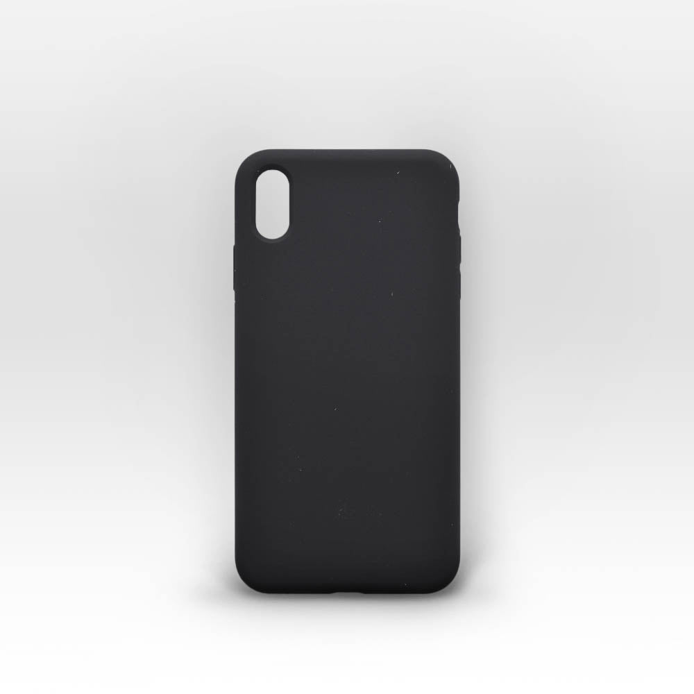 Coque Silicone IPhone XS Max Noire