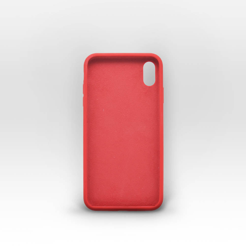 Coque Silicone IPhone XS Max Rouge