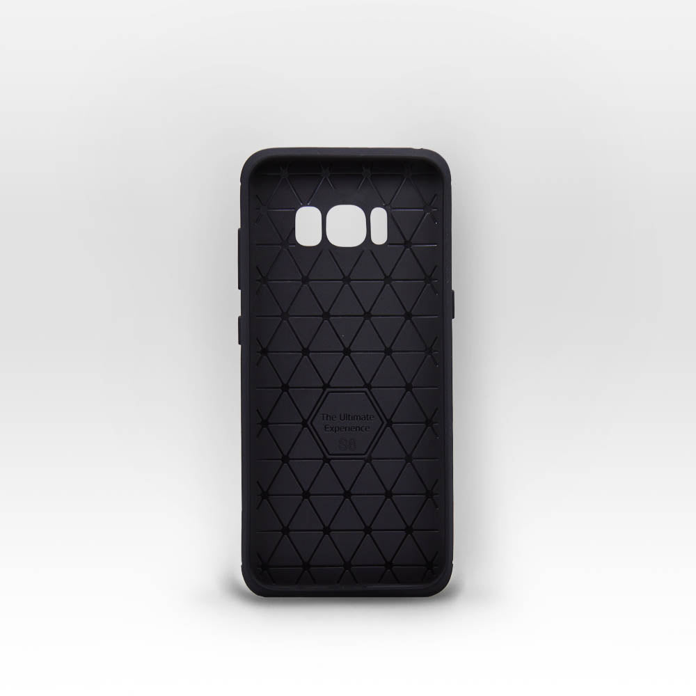 SAMSUNG Galaxy S8 - Coque Carbone Noire