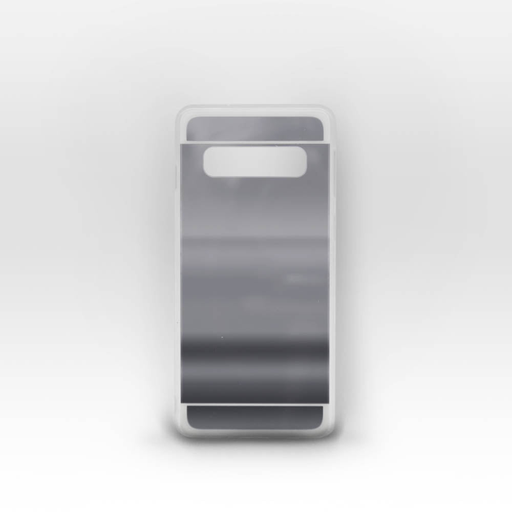 SAMSUNG Galaxy S10 - Coque Miroir Argent