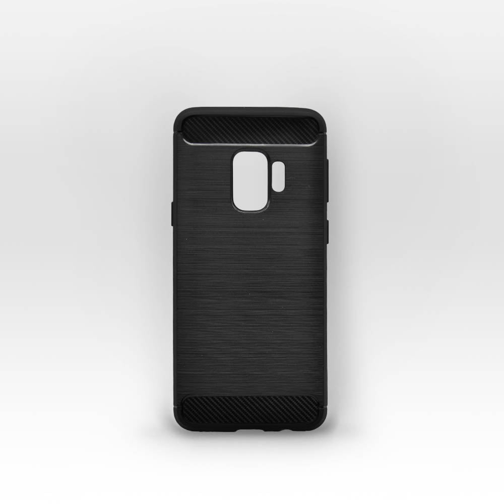 SAMSUNG Galaxy S9 - Coque Carbone Noire