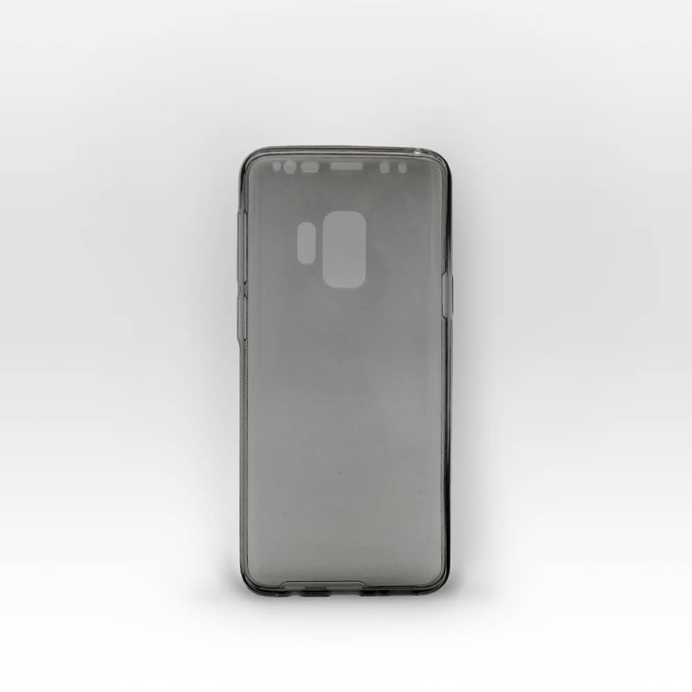 SAMSUNG Galaxy S9 - Coque 360 Transparente Fumé