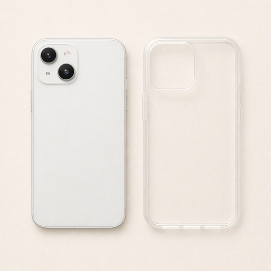 Coque Transparente Souple - IPhone 14 + et 15 +