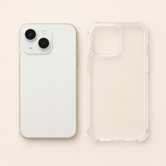 Coque Transparente Souple avec Coins Renforcés - IPhone 14 + et 15 +
