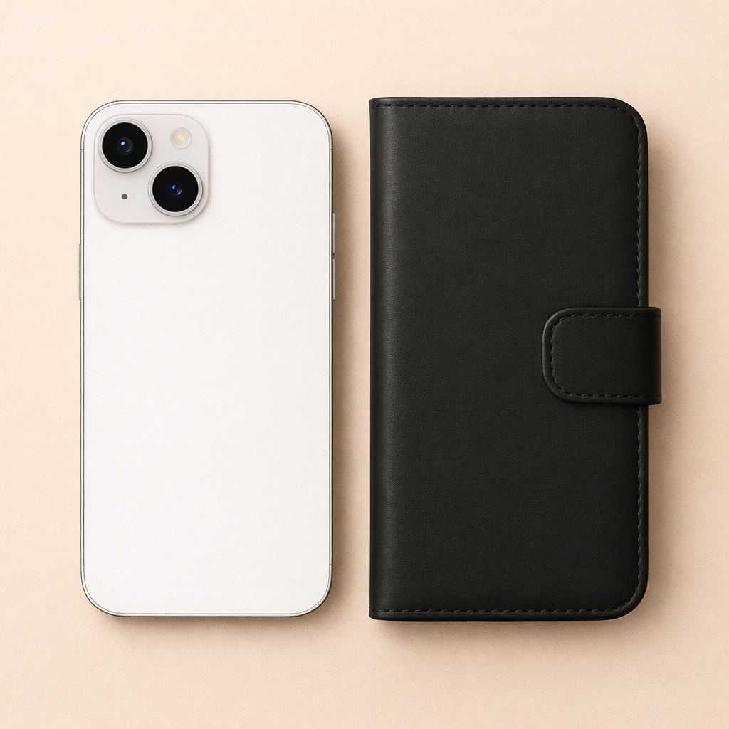 Coque Étui  - IPhone 14 + et 15 +