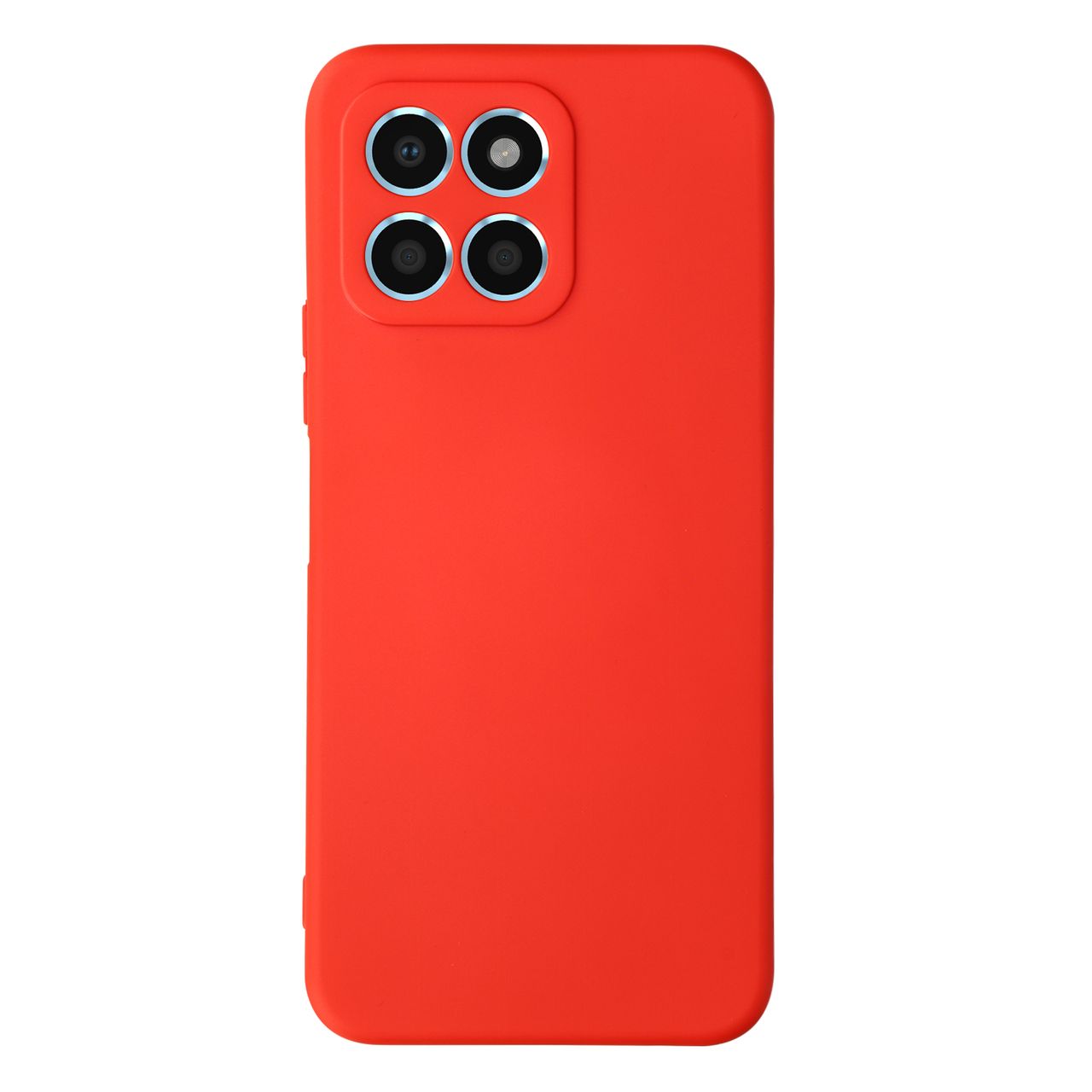 Coque silicone rouge - Honor 70 Lite