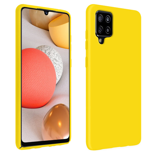 Coque silicone jaune - Samsung A12