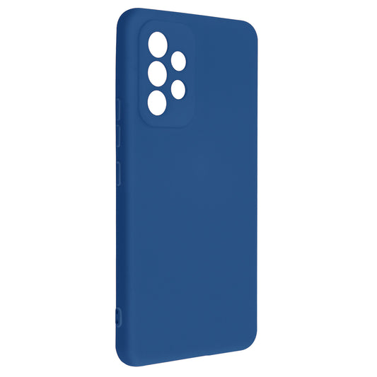 SAMSUNG A53 - Coque silicone bleu