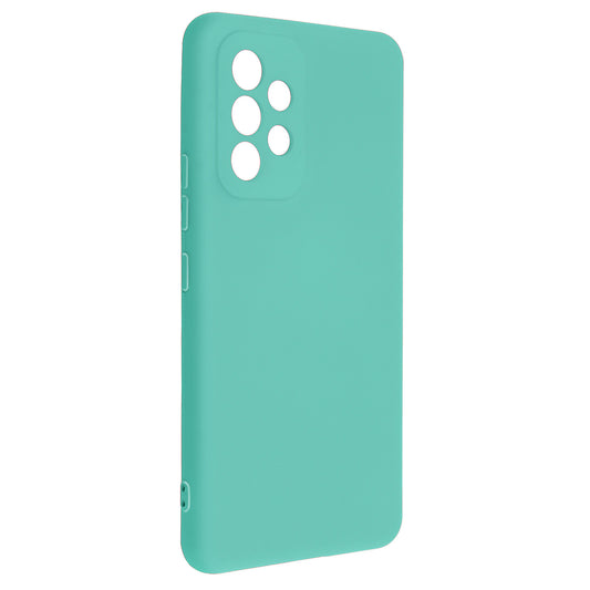 SAMSUNG A53 - Coque silicone turquoise