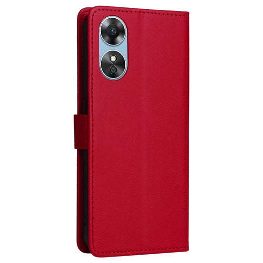 Etui de protection rouge Oppo A17 4G