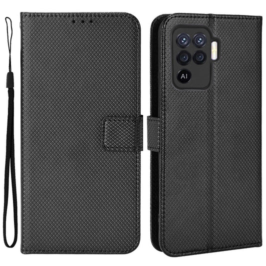 Etui de protection bague noir Oppo A94 4G