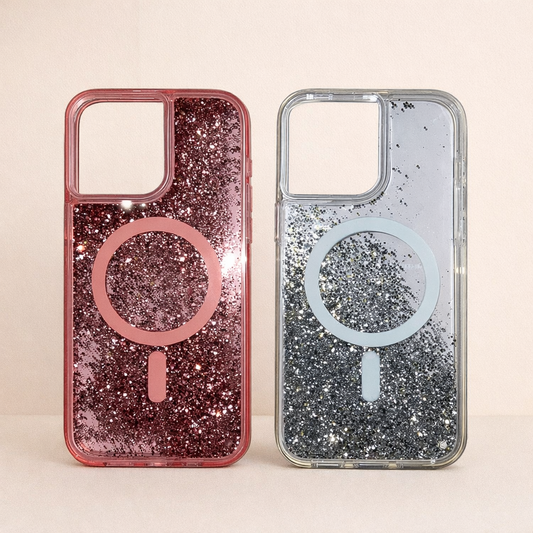 Coque Magsafe avec Paillettes Gesticulantes - 14 PRO MAX