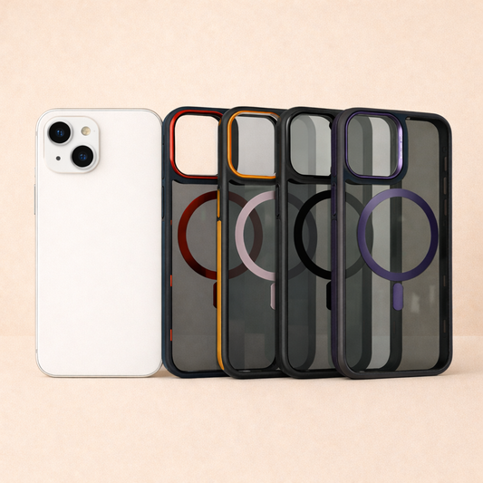 Coque Magsafe Teinté - iPhone 14 + et 15 +
