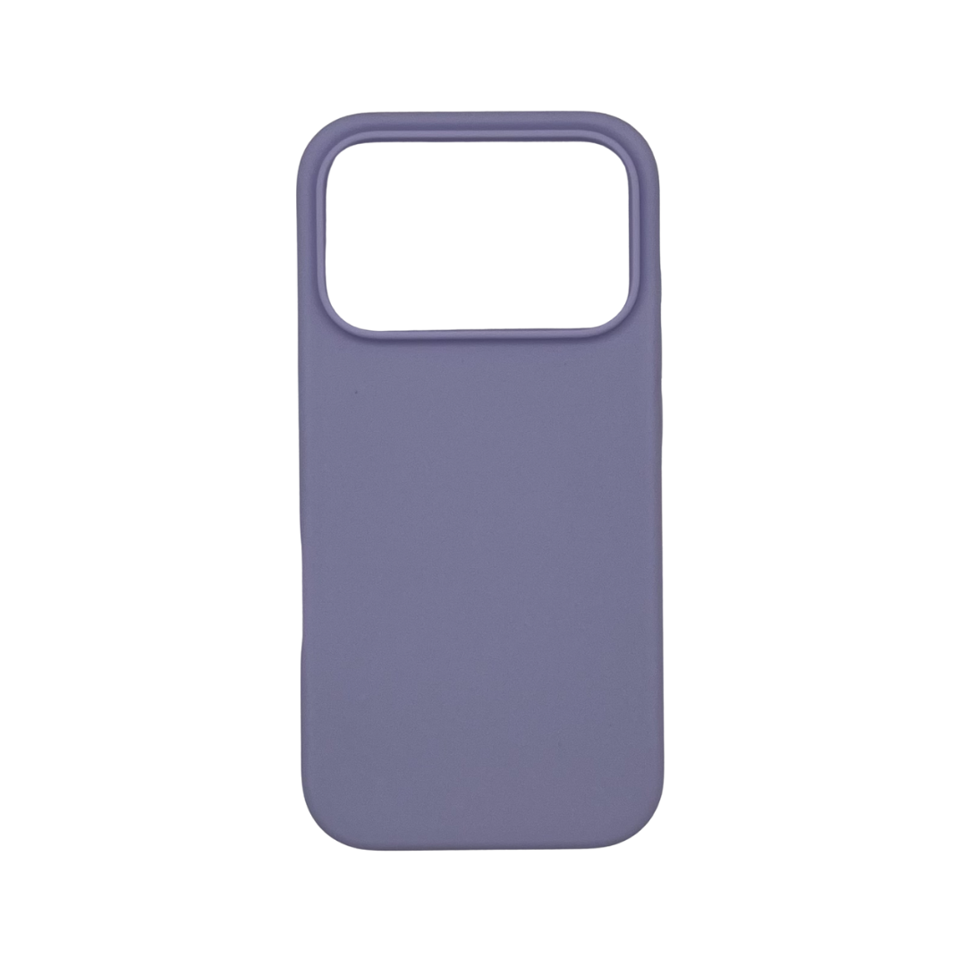 coque en silicone de couleur anti-dérapante - iPhone 17 Promax